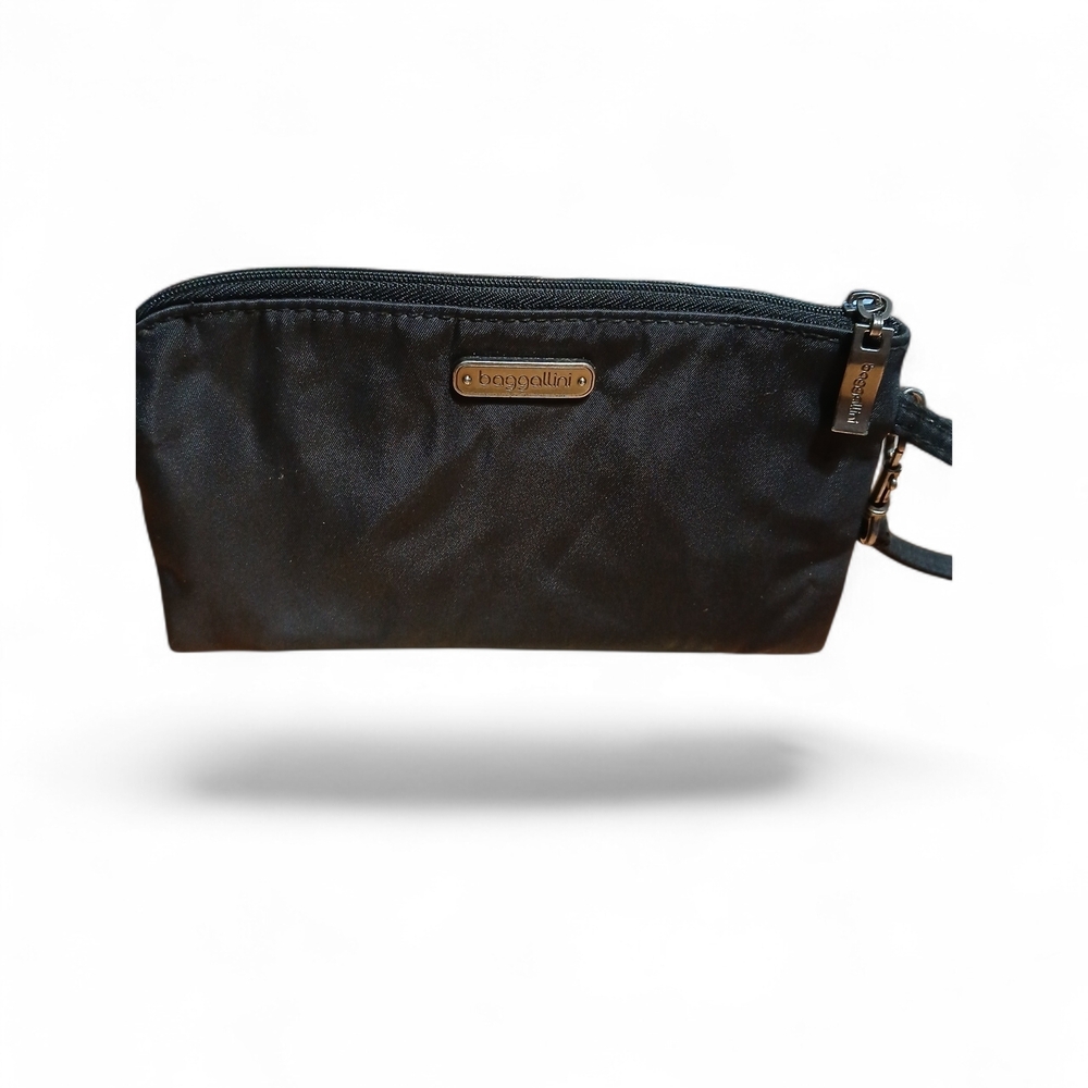 Baggalini Black Nylon Bag with Zipper